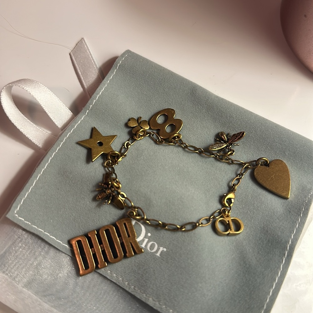 Brand New Dior Charm Bracelet